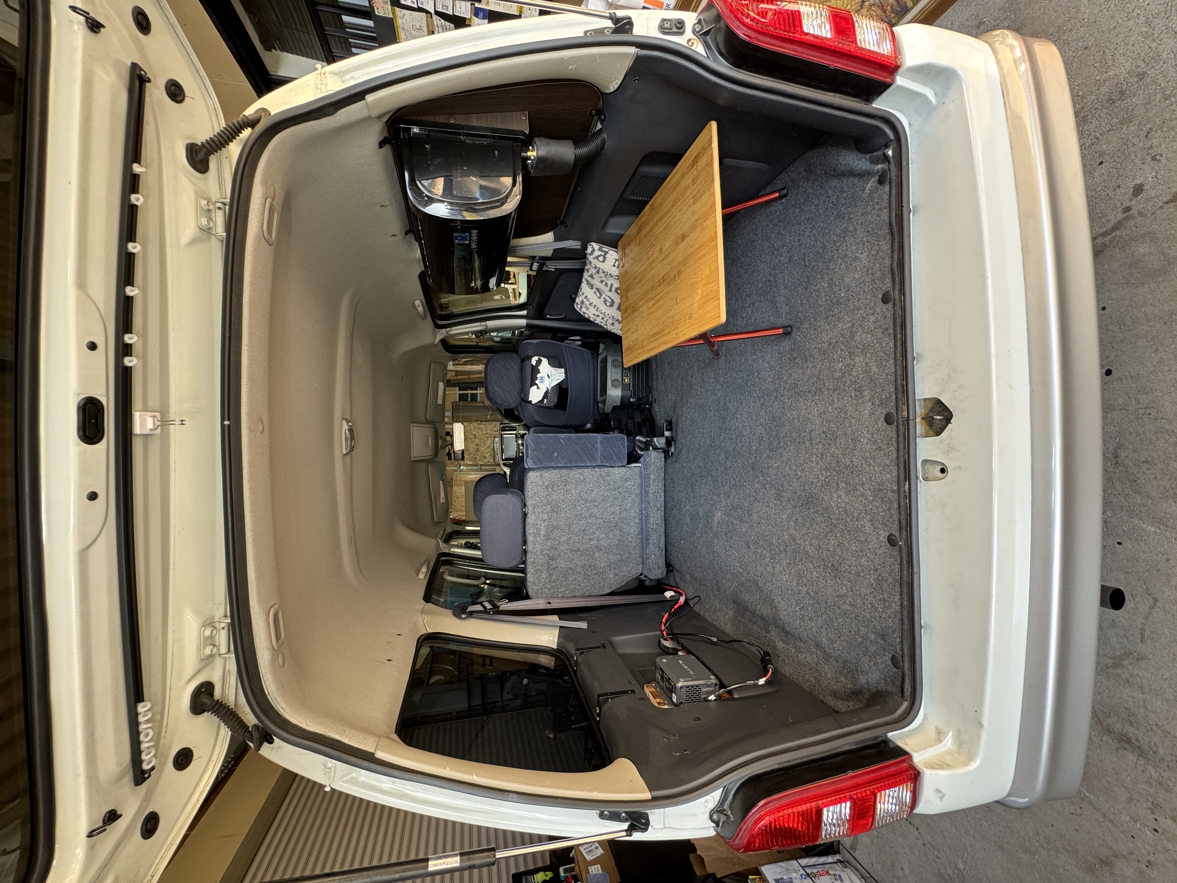 エブリィ 12Vエアコン ポタ電 施工後 2026.01.17 | 86GARAGE