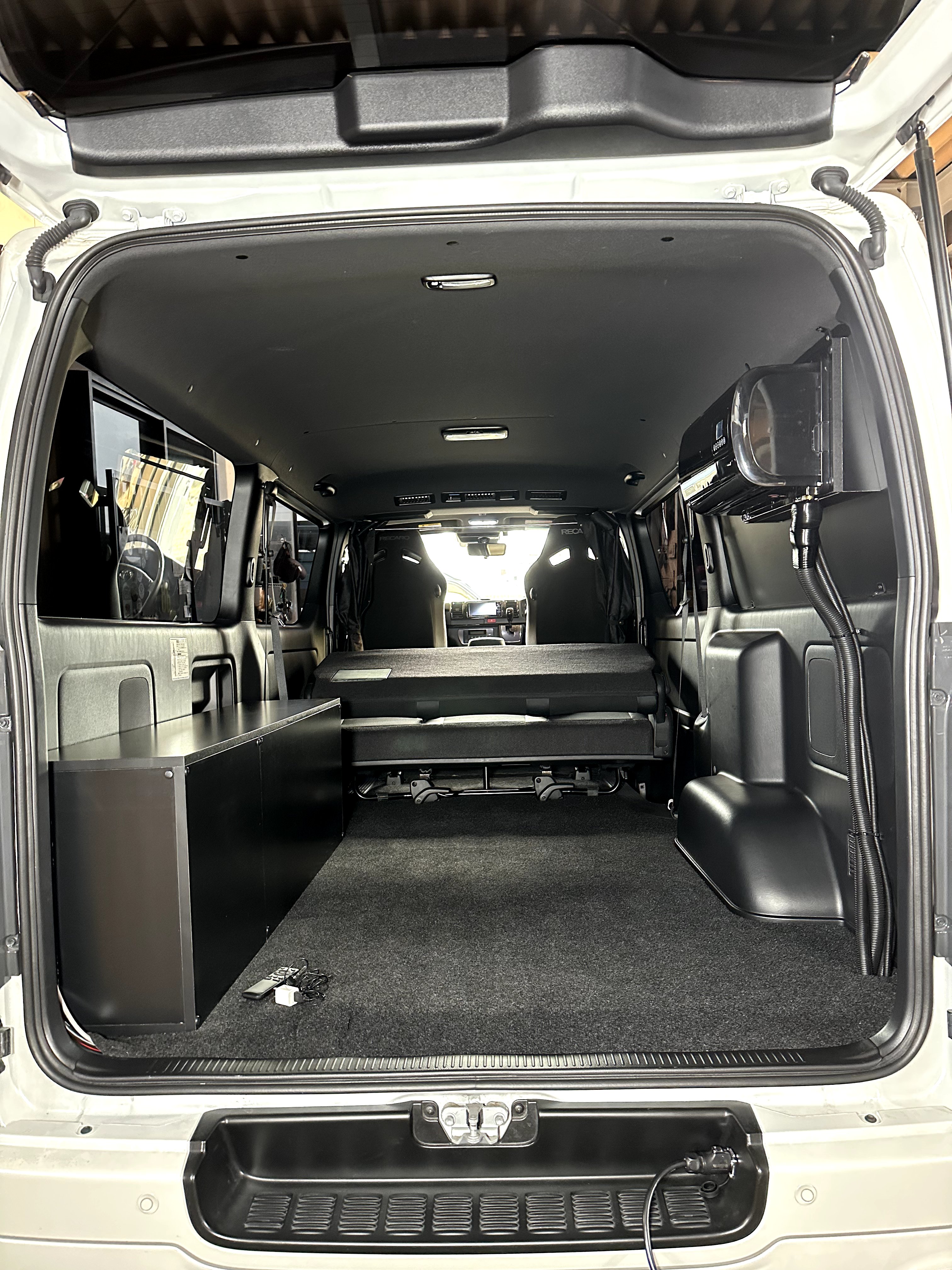 ハイエース 12Vエアコン 家具 施工後 2026.03.19 | 86GARAGE