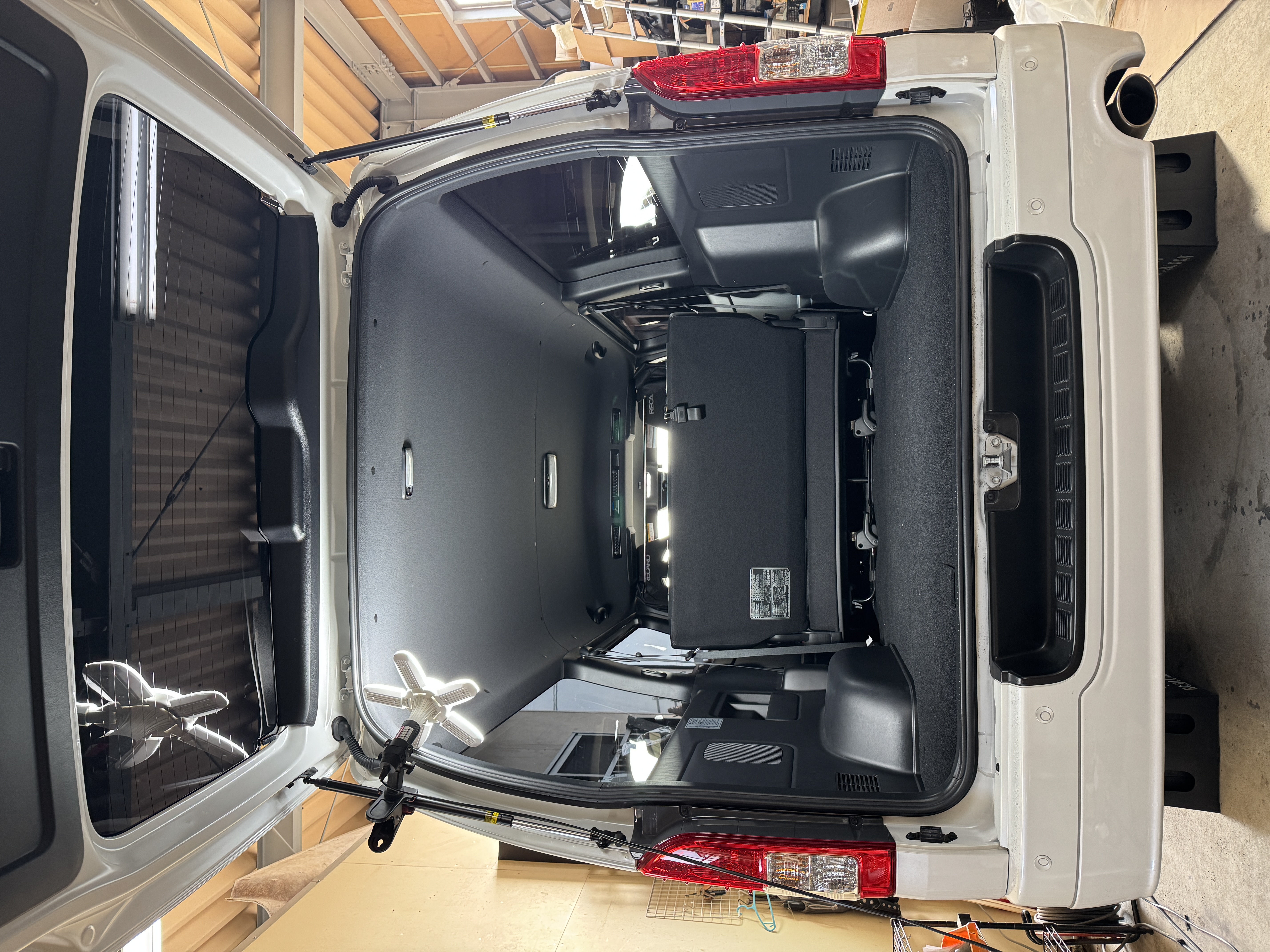 ハイエース 12Vエアコン 家具 施工前 2026.03.19 | 86GARAGE