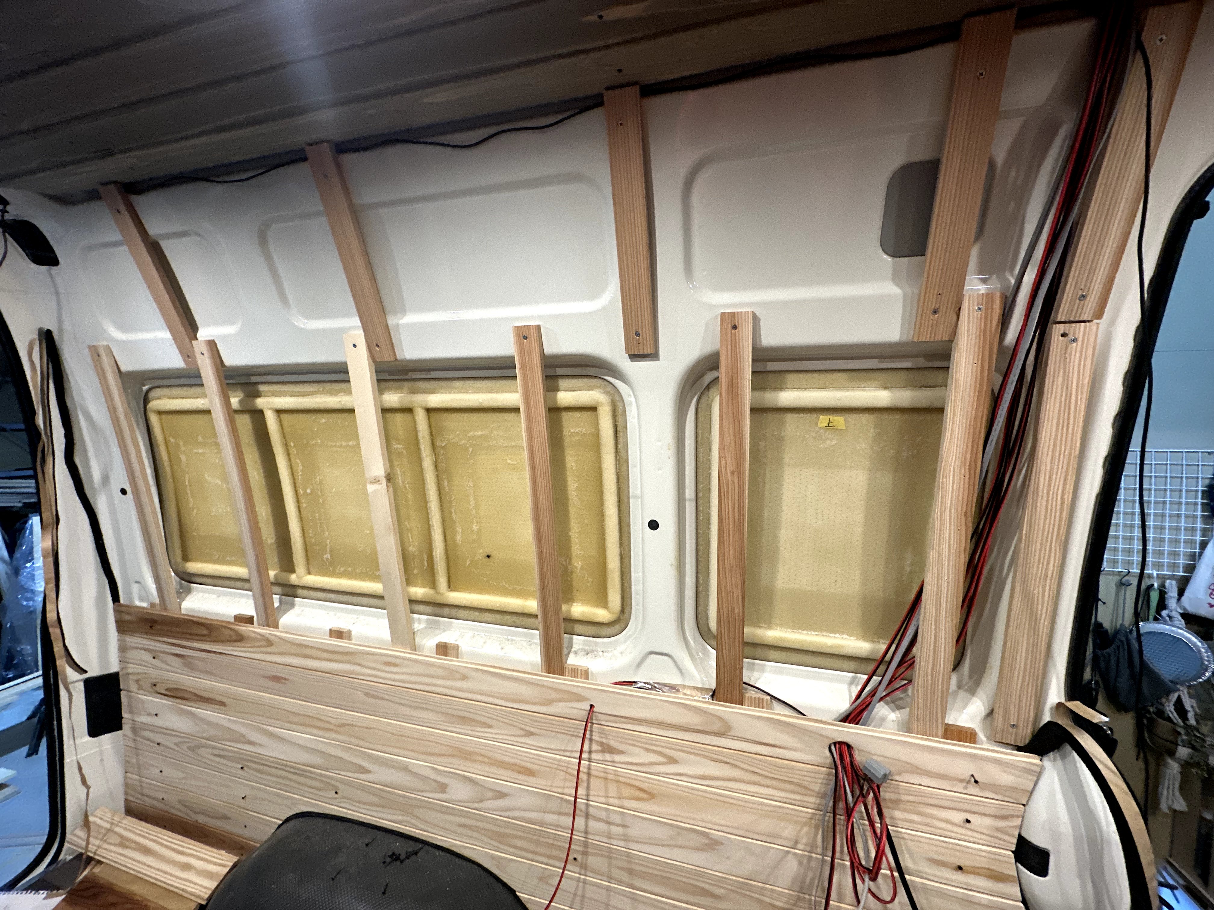 ハイエース キャンピングカー仕様 施工前2 2026.01.27 | 86GARAGE