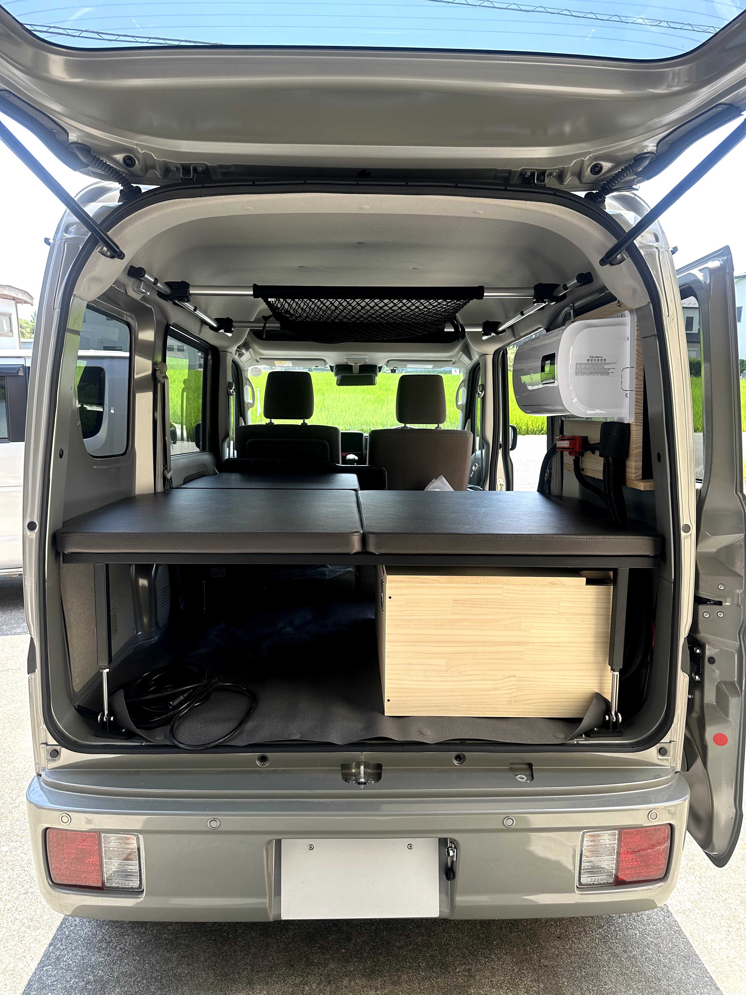 エブリィ N-VAN 12Vエアコン 施工後 2026.04.09 | 86GARAGE