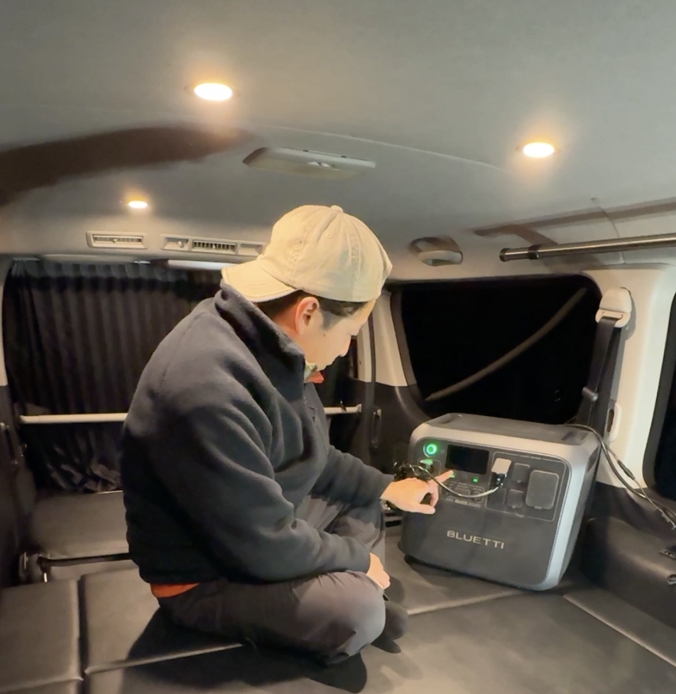 ハイエース ポータブル電源でシステム構築 2 2026.03.14 | 86GARAGE