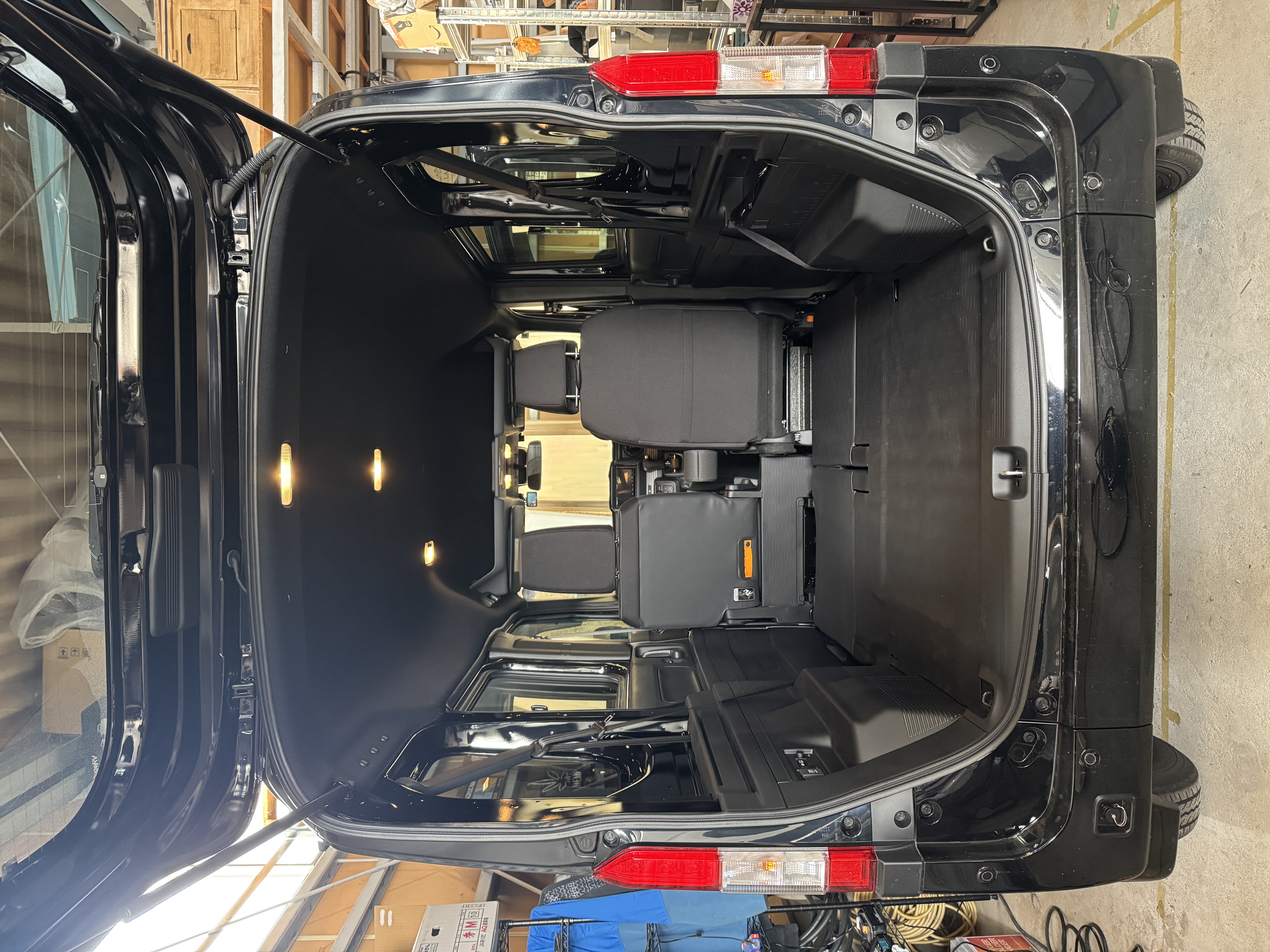 N-VAN 12Vエアコン 軽バン 施工前 2026.04.13 | 86GARAGE